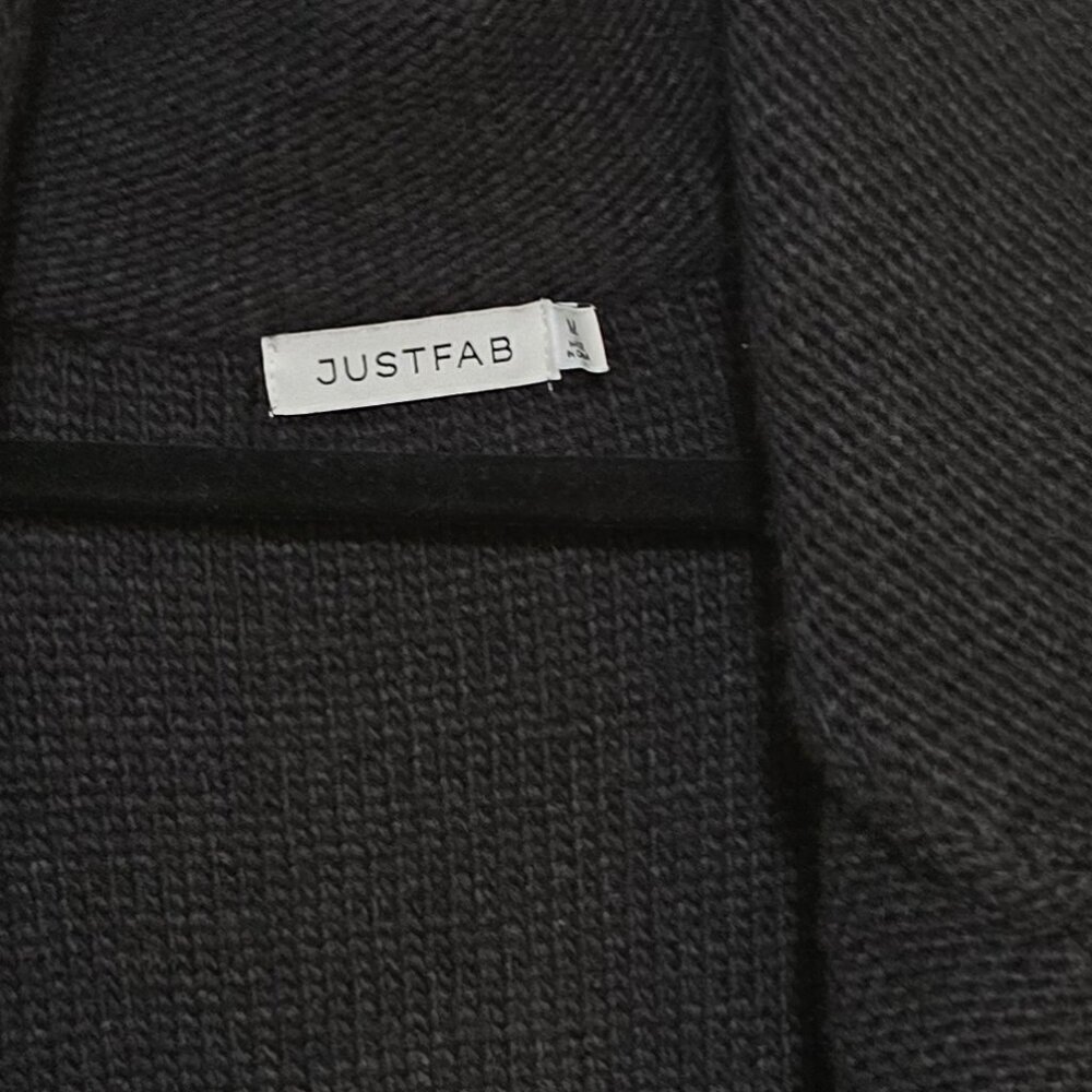 Justfab Long knit cardigan with belt and pockets - Picture 9 of 11